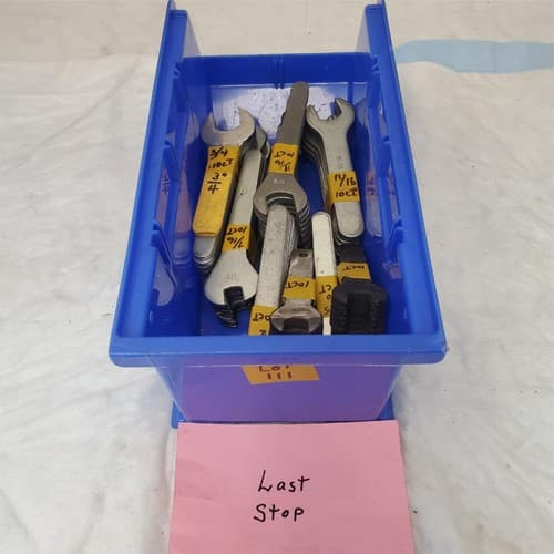 Lot of Combination Wrenches & Key Set in Different Sizes Lot 111 - Thumbnail 7