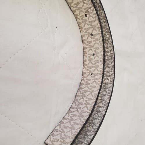 Michael Kors Belt MK Reversible Genuine Leather - Brown 30 inch - Thumbnail 2