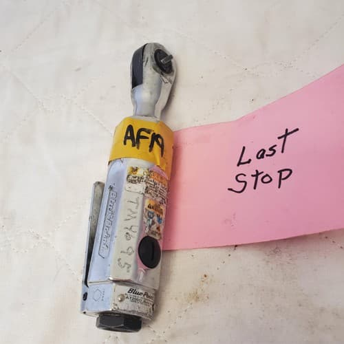 Blue Point AT200D Heavy Duty Pneumatic Air Ratchet Wrench AF19 - Thumbnail 6