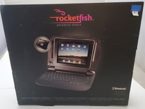 New ROCKETFISH Keyboard / Stand / Case for APPLE IPAD - Image 1