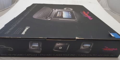 New ROCKETFISH Keyboard / Stand / Case for APPLE IPAD - Thumbnail 4