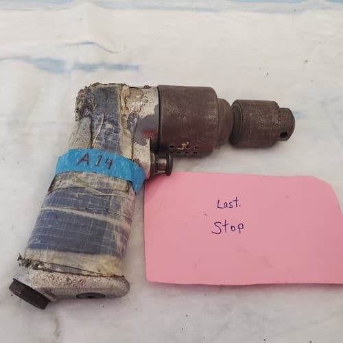 Rockwell 31D 101 Pneumatic Pistol Grip Air Drill Air Tool - A14 - Thumbnail 3