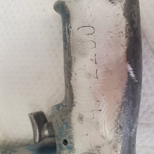 Cleco 8ROW Pistol Grip Pneumatic Aircraft Hammer Rivet Air Tool FFF-48 - Thumbnail 3