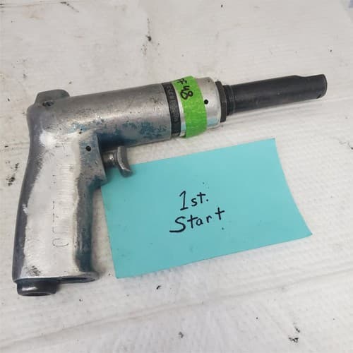 Cleco 8ROW Pistol Grip Pneumatic Aircraft Hammer Rivet Air Tool FFF-48 - Image 1