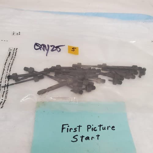 Lot of 25 Assorted Threaded Drill Bits Aircraft Tool - 5 - Image 1