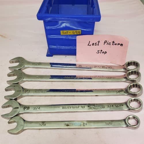 Lot of 5 Matco Combination Wrench Set LOT-494 - Thumbnail 9