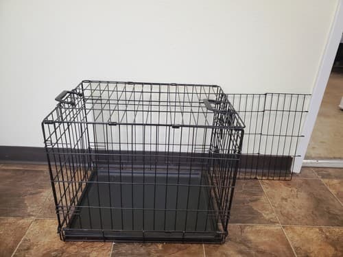 Metal Kennel Dog Cage with Crate Tray - Image 1