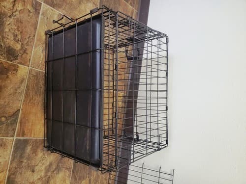 Metal Kennel Dog Cage with Crate Tray - Thumbnail 4