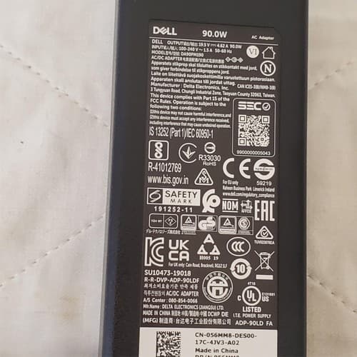 Dell Laptop Charger 90W Power Supply 100-240V - Thumbnail 4