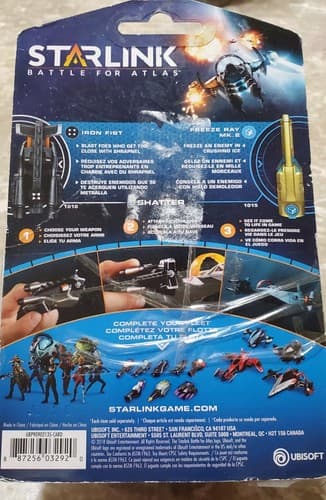 Starlink Battle for Atlas: Crusher/ Shredder and Iron Fist+Freeze Ray MK.2 - Thumbnail 5