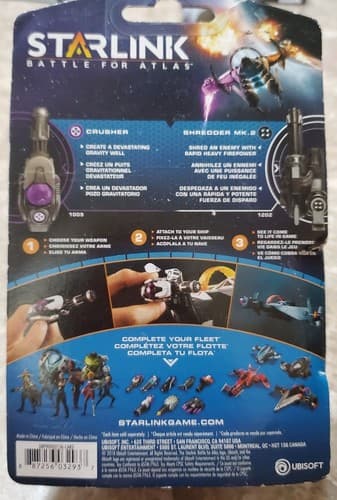 Starlink Battle for Atlas: Crusher/ Shredder and Iron Fist+Freeze Ray MK.2 - Thumbnail 6