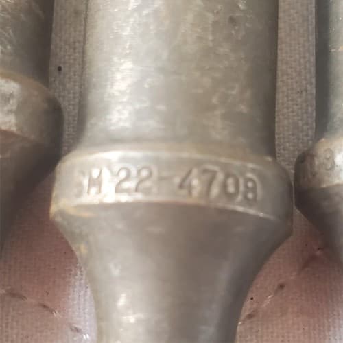 Lot of 37 ATI Cupped Straight Rivet Set Assorted LOT-141 - Thumbnail 5