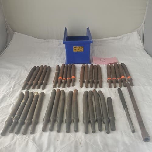 Lot of 37 ATI Cupped Straight Rivet Set Assorted LOT-141 - Thumbnail 7