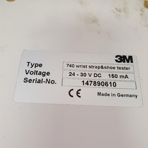 Vintage 3M 740 LED Combo Wrist Strap and Shoe Tester - Thumbnail 8