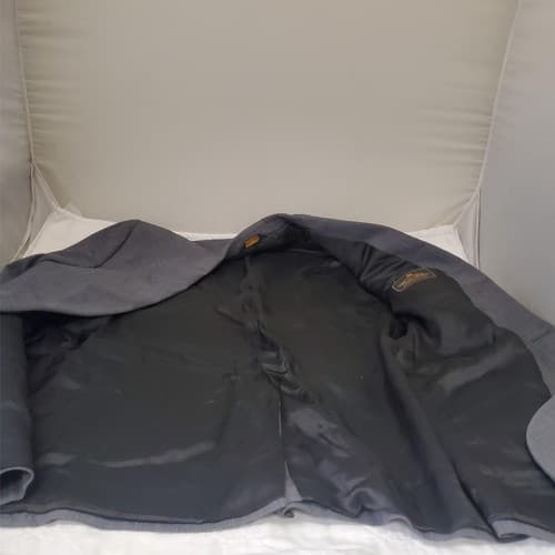 Brooks Brothers Wool BrooksEase Gray White Pinstripe Blazer Jacket Suit 41R - Thumbnail 5