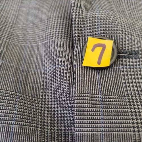 Brooks Brothers Wool BrooksEase Gray White Pinstripe Blazer Jacket Suit 41R - Thumbnail 8