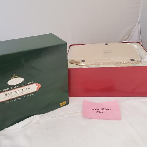 Hallmark Keepsake Ornaments Santa's Desk 2001 Studio Edition #2 - Thumbnail 9
