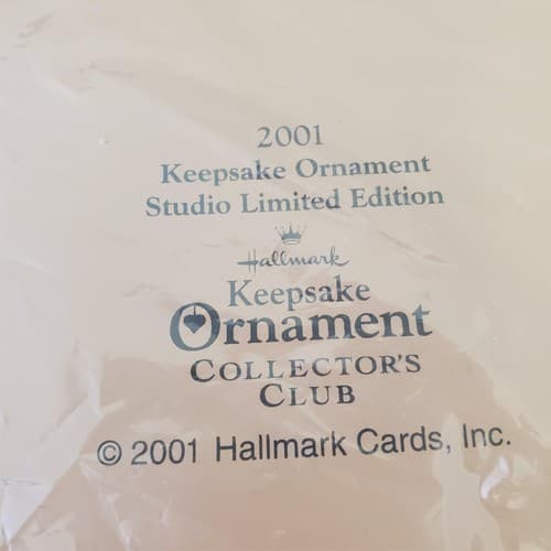 Hallmark Keepsake Ornaments Santa's Desk 2001 Studio Edition #2 - Thumbnail 8