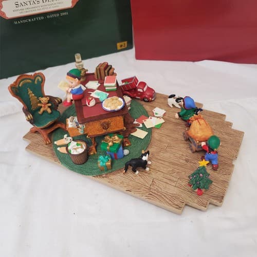 Hallmark Keepsake Ornaments Santa's Desk 2001 Studio Edition #2 - Thumbnail 7