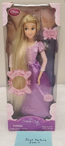 Disney Store Princess Rapunzel Singing Doll - Image 1