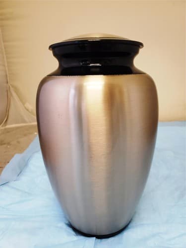 Modern Beautiful Design Handcrafted Urn for Human Ashes BA-631 - Image 1