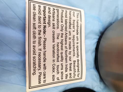 Modern Beautiful Design Handcrafted Urn for Human Ashes BA-631 - Thumbnail 8