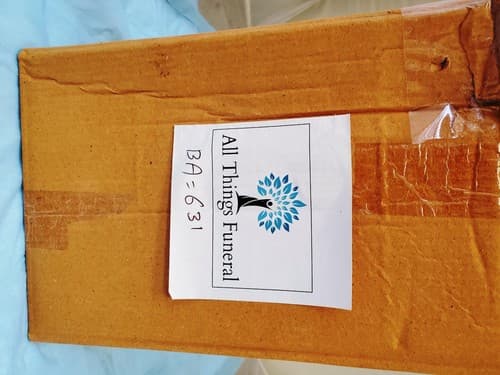 Modern Beautiful Design Handcrafted Urn for Human Ashes BA-631 - Thumbnail 2