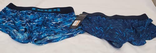 Pack of 2 Papi Men's Brazilian Blue Camouflage Trunks Size S 28-30 - Thumbnail 6