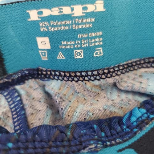 Pack of 2 Papi Men's Brazilian Blue Camouflage Trunks Size S 28-30 - Thumbnail 8