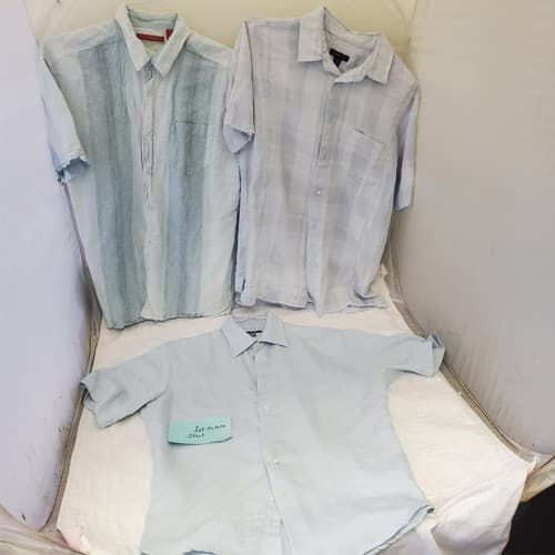 Lot of 3 Assorted Half Sleeve Shirts Size M - Image 1