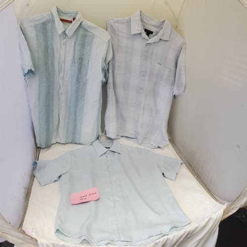 Lot of 3 Assorted Half Sleeve Shirts Size M - Thumbnail 11