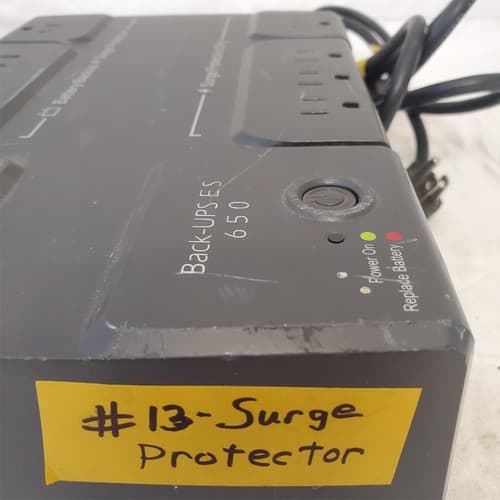 APC Back Up UPS ES 650 120V BE650R Surge Protected #13 (NO BATTERY INCLUDED) - Thumbnail 2