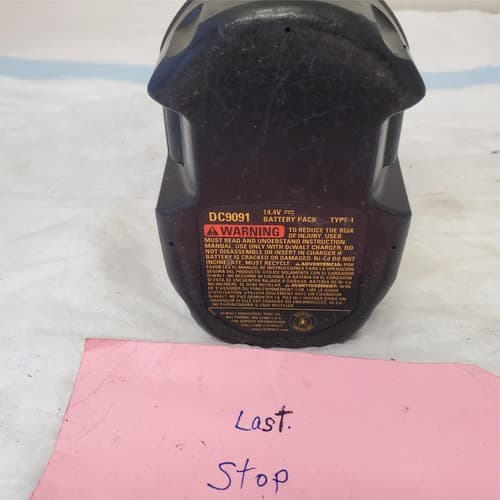 Battery for Dewalt DC9091 Flashlight Battery Pack Type 1 - Thumbnail 3