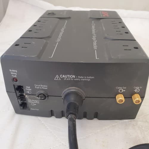 APC Back Up UPS ES 650 120V BE650R Surge Protected #13 (NO BATTERY INCLUDED) - Thumbnail 6
