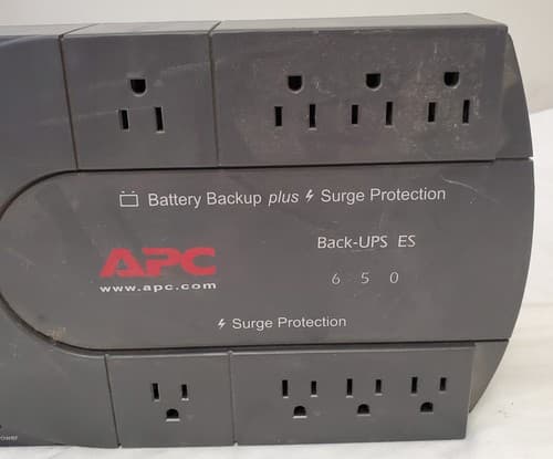 APC Back-UPS ES 650 DL650T Surge Protector NO BATTERY INCLUDED #23 - Thumbnail 3