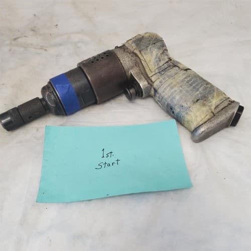 Rockwell Pistol Grip Pneumatic Air Drill Air Tool KK-31 - Image 1