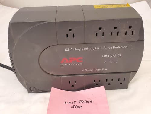 APC Back-UPS ES 650 DL650T Surge Protector NO BATTERY INCLUDED #23 - Thumbnail 6