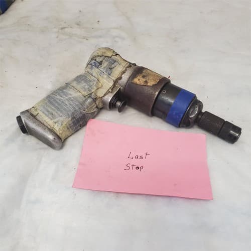 Rockwell Pistol Grip Pneumatic Air Drill Air Tool KK-31 - Thumbnail 5