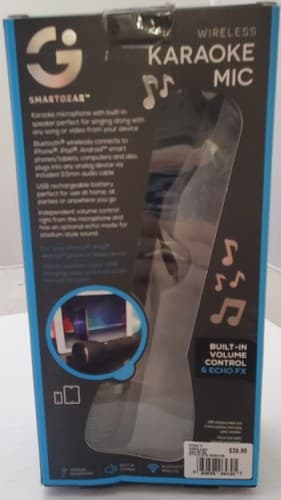 SmartGear Wireless Bluetooth Karaoke Microphone - Thumbnail 3