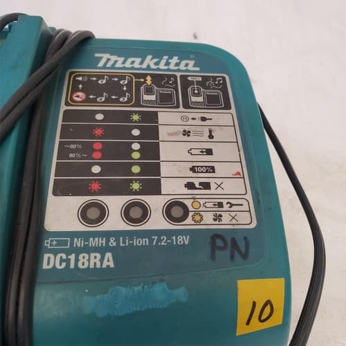 Makita DC18RA T Lithium Ion Rapid Fast Charger 240W 50-60Hz #10 - Thumbnail 2