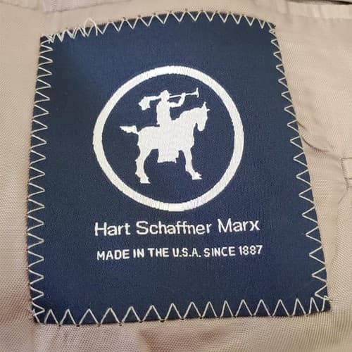 Hart Schaffner Marx Dillard's 3 Button Blazer Suit Jacket Sport Coat for Men 48R - Thumbnail 5