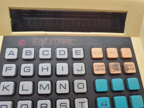 Vintage EQUITRAC DCT IV Keyboard Display Unit Data Processing Equipment - Thumbnail 2