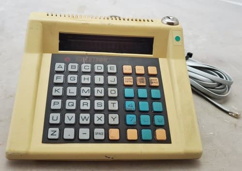 Vintage EQUITRAC DCT IV Keyboard Display Unit Data Processing Equipment - Image 1