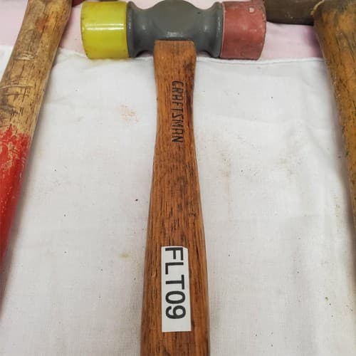 Lot of 2 Ball Peen Soft Face & Dead Blow Hammers LOT-240 - Thumbnail 4