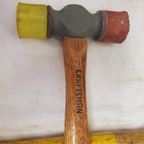 Lot of 2 Ball Peen Soft Face & Dead Blow Hammers LOT-240 - Thumbnail 5