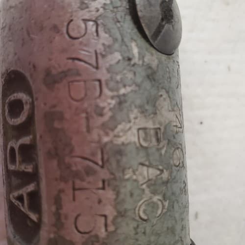 ARO 7438A Corp Pneumatic Air Die Grinder Aircraft Air Tool SSS-4 - Thumbnail 3