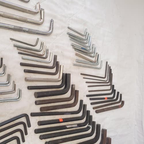 Lot of 110 Pieces Allen/Hex Wrenches All Purpose Mixed Sizes LOT169 - Thumbnail 5