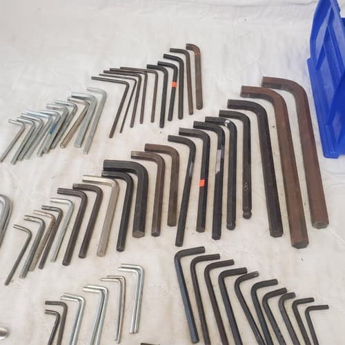 Lot of 110 Pieces Allen/Hex Wrenches All Purpose Mixed Sizes LOT169 - Thumbnail 3