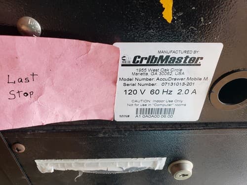 WinWare Accu-Drawer Mobile M Tool Control Cabinet Storage Shop Box 201 - Thumbnail 6