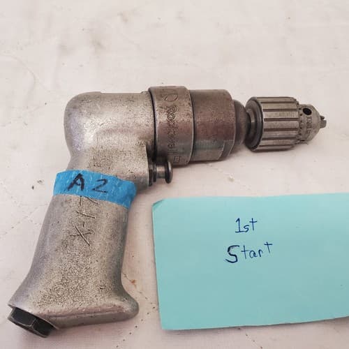 Used Rockwell Pistol Grip Pneumatic Air Drill Air Tool A2 - Image 1